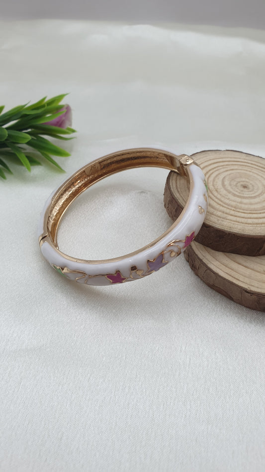 Enamel Bangle Bracelet-54