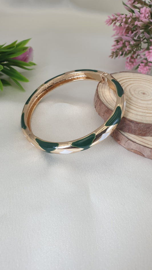 Enamel Bangle Bracelet-10