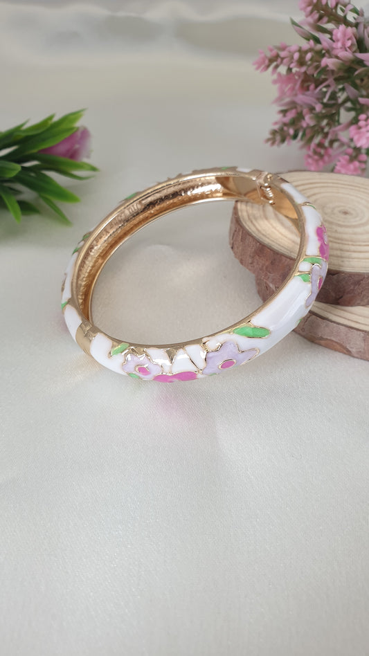 Enamel Bangle Bracelet-53