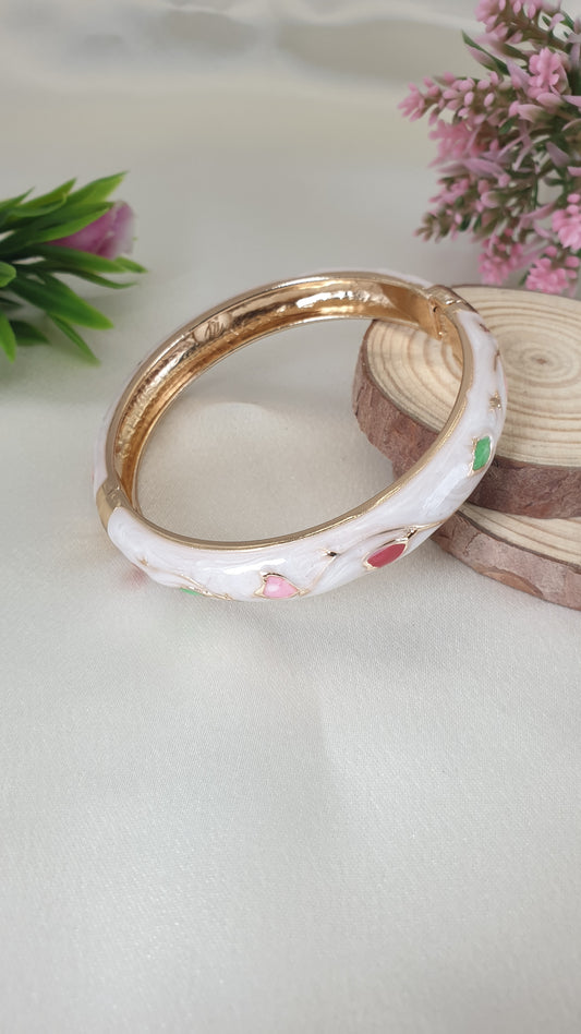 Enamel Bangle Bracelet-30