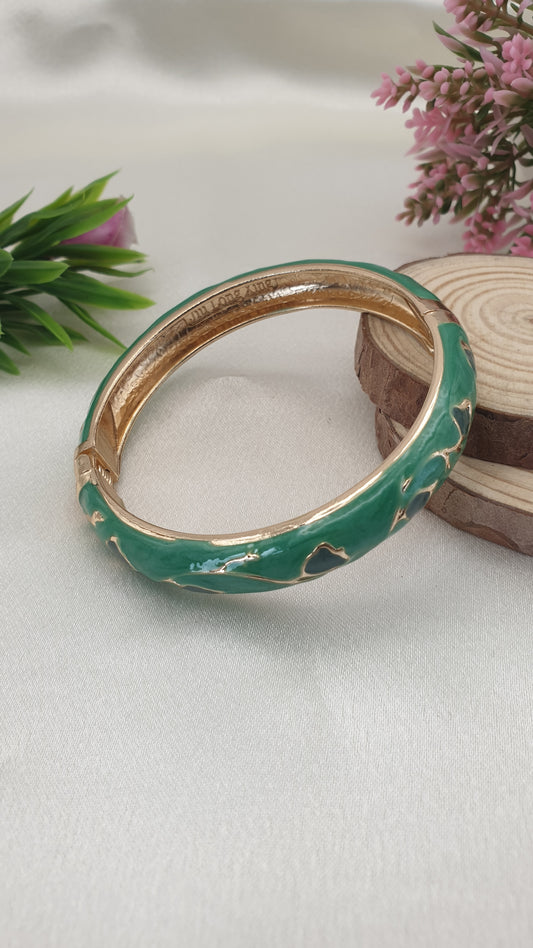 Enamel Bangle Bracelet-25