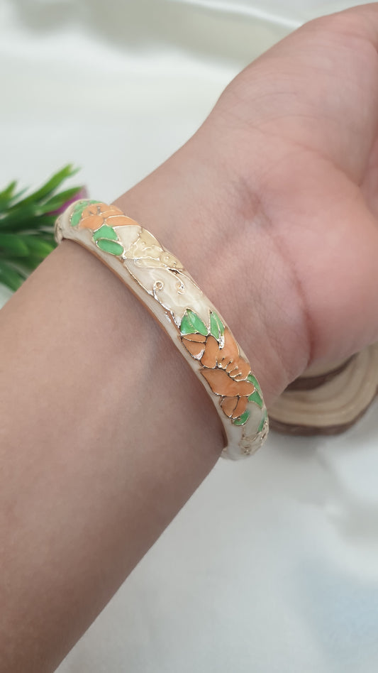 Enamel Bangle Bracelet-24