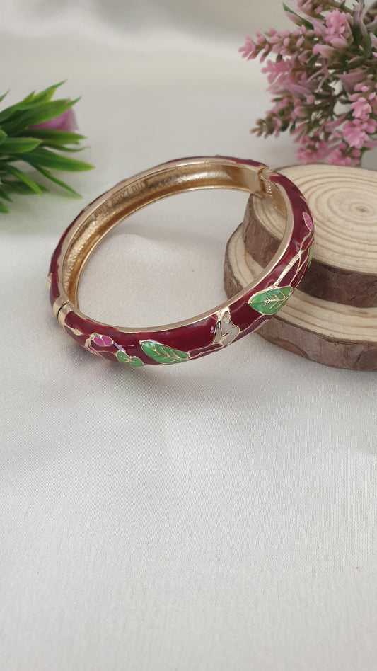 Enamel Bangle Bracelet-26