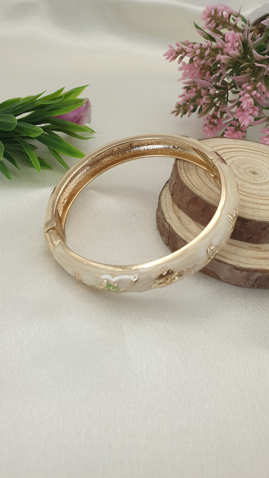 Enamel Bangle Bracelet-8