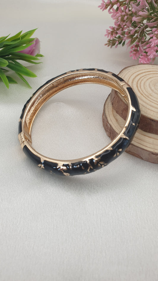 Enamel Bangle Bracelet-18