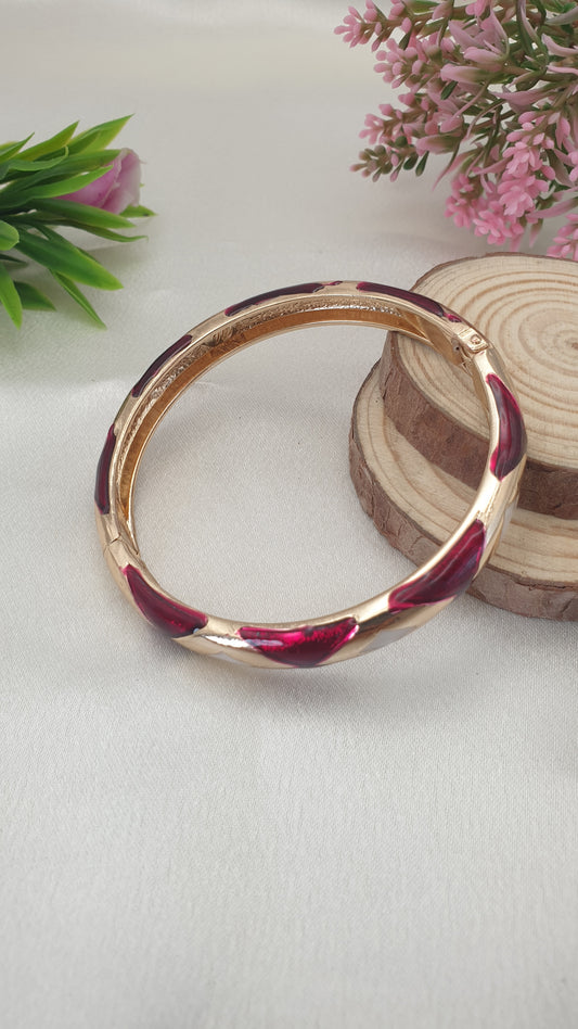 Enamel Bangle Bracelet-22