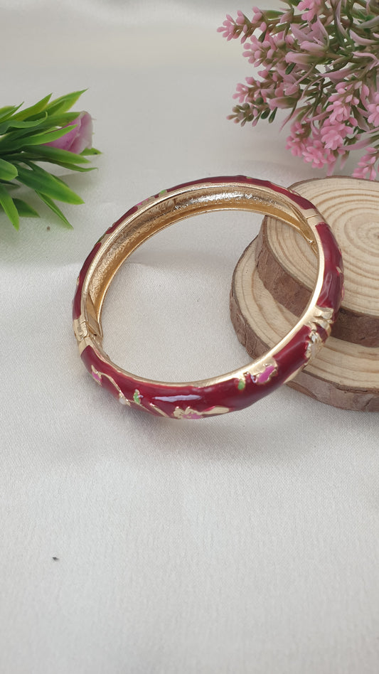 Enamel Bangle Bracelet-50