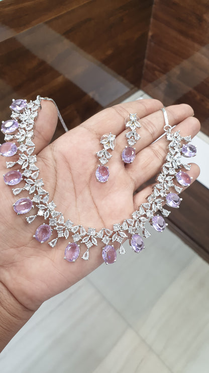 American Dimond Necklace-01