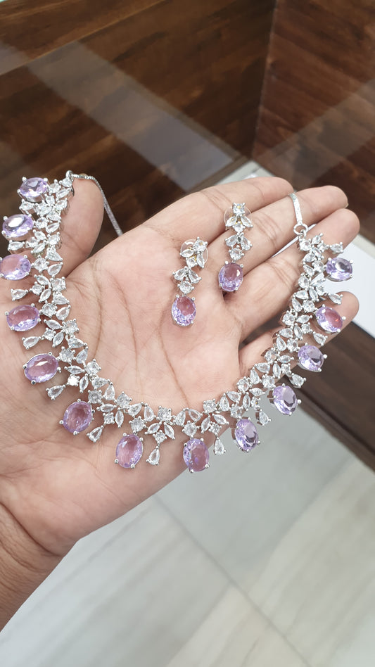 American Dimond Necklace-01