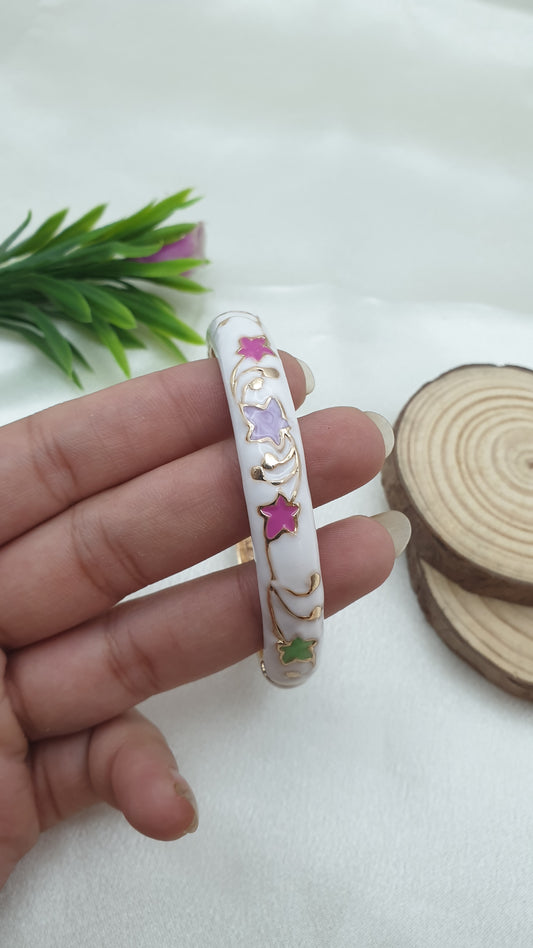 Enamel Bangle Bracelet-54
