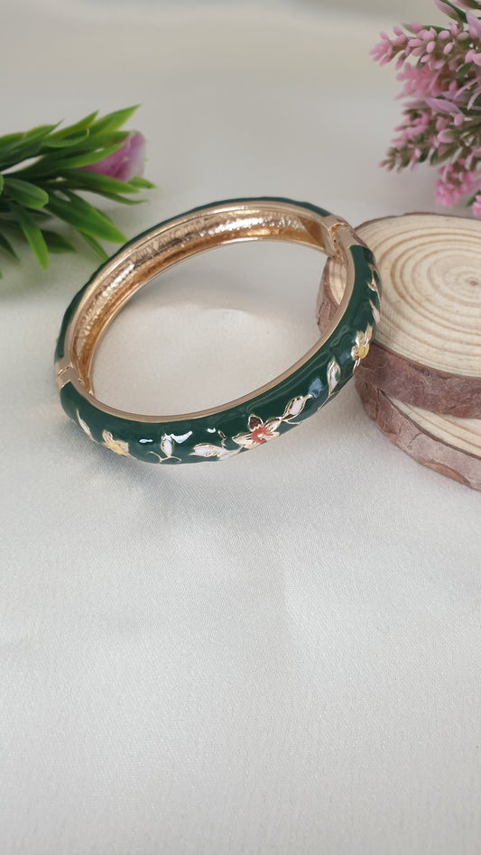 Enamel Bangle Bracelet-20