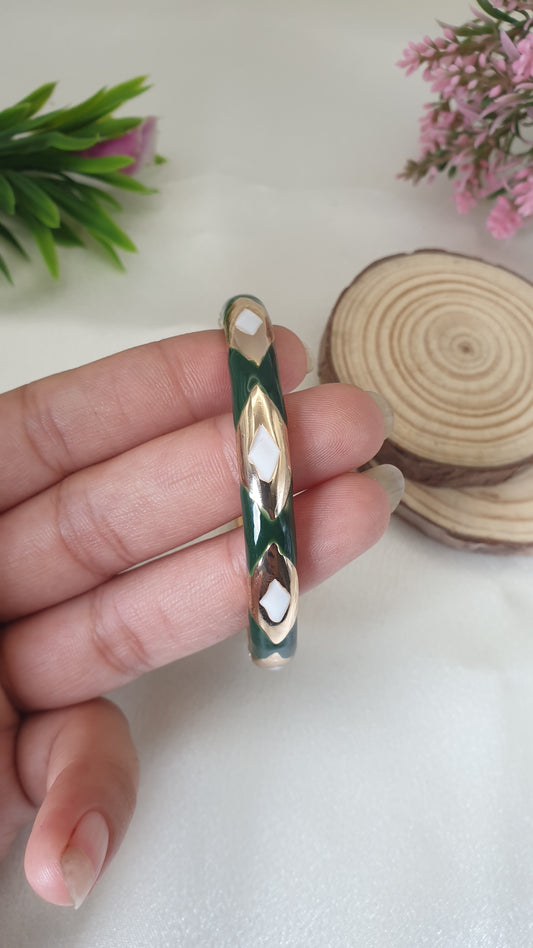 Enamel Bangle Bracelet-10