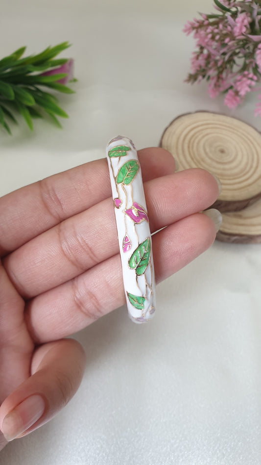 Enamel Bangle Bracelet-3