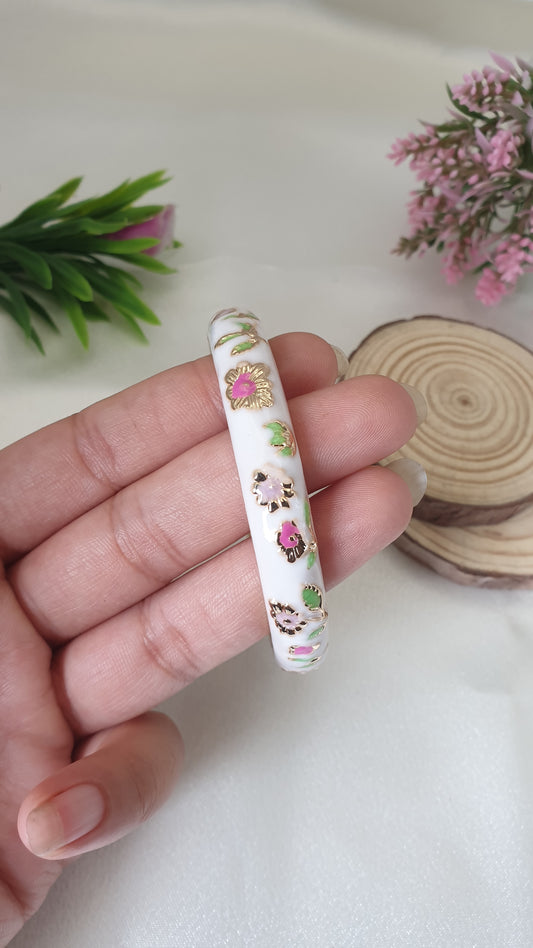 Enamel Bangle Bracelet-5