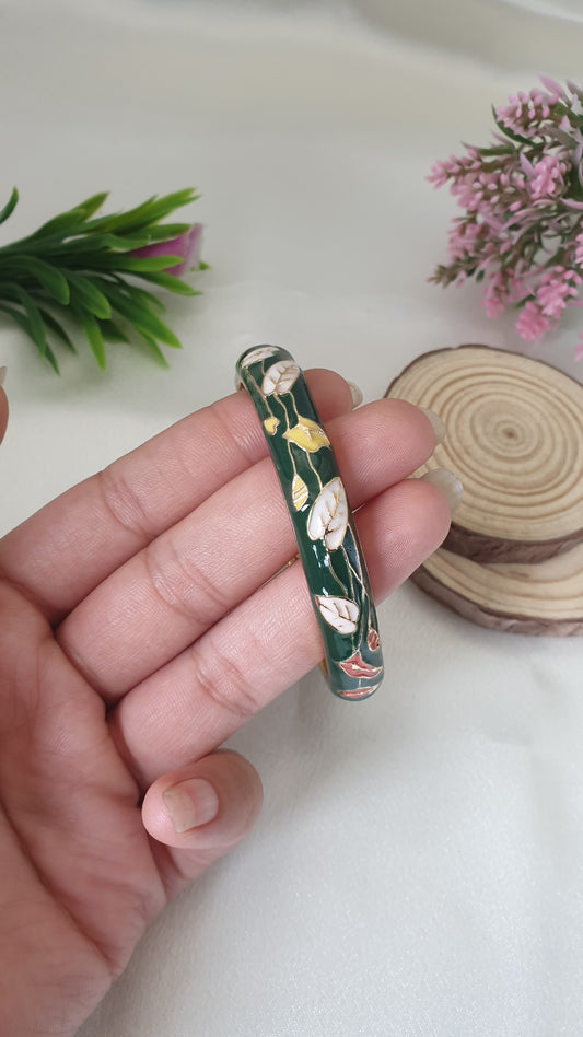 Enamel Bangle Bracelet-33