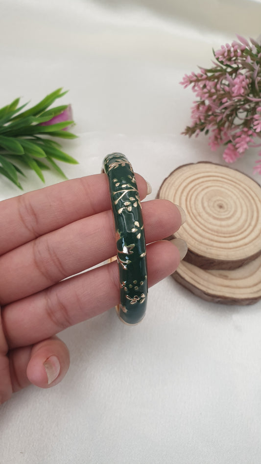 Enamel Bangle Bracelet-23