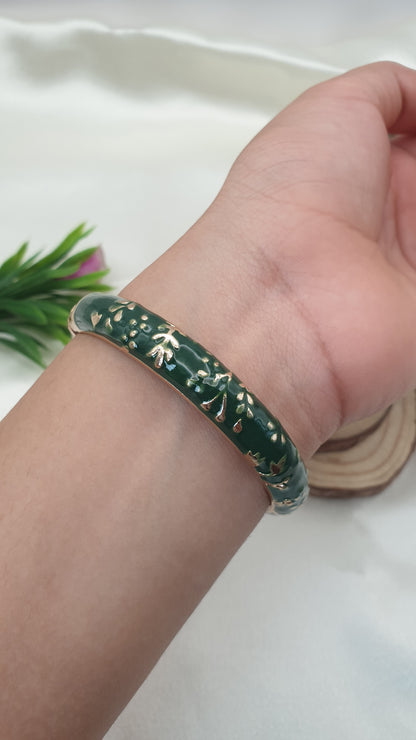 Enamel Bangle Bracelet-23