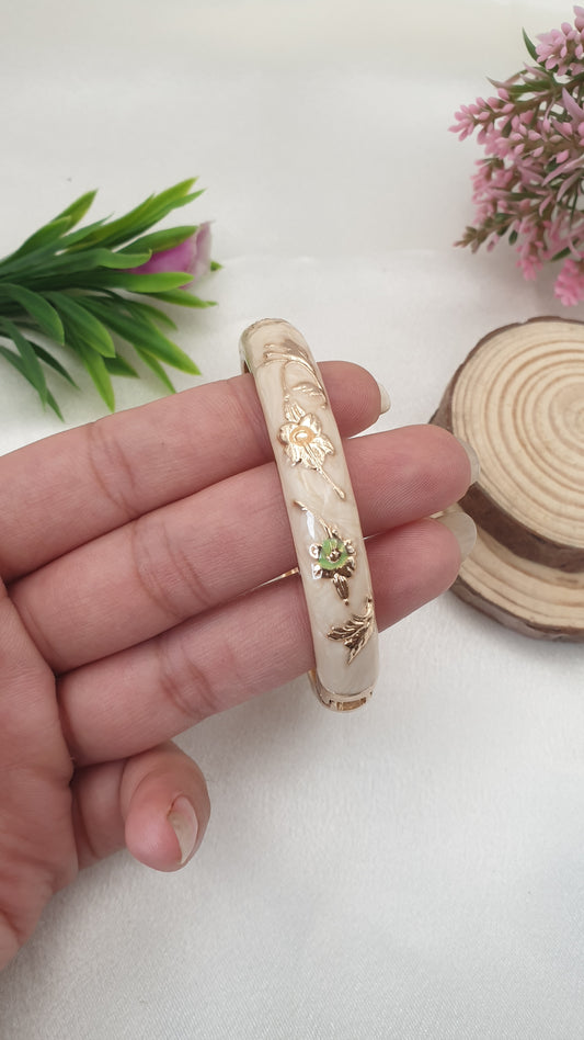 Enamel Bangle Bracelet-8