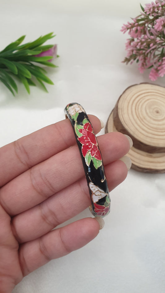 Enamel Bangle Bracelet-46
