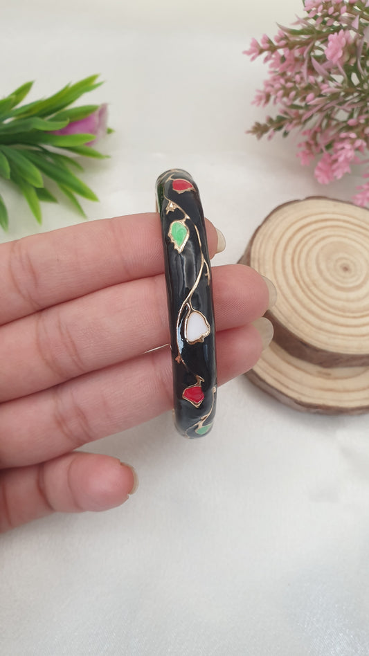 Enamel Bangle Bracelet-14
