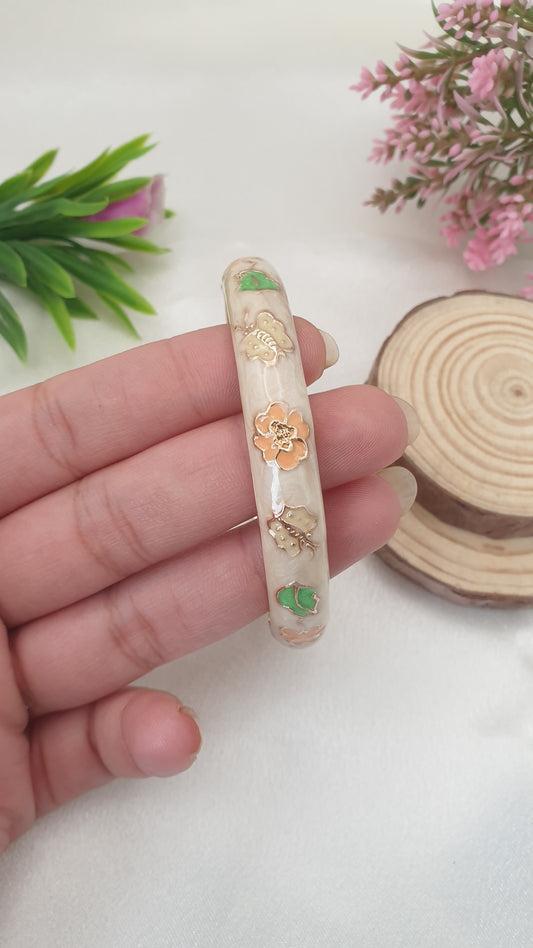 Enamel Bangle Bracelet-44