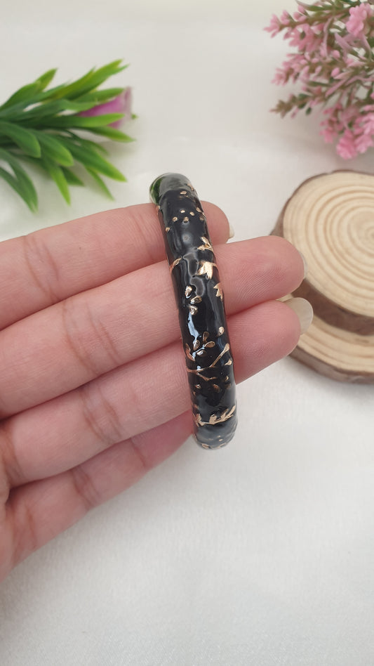 Enamel Bangle Bracelet-18