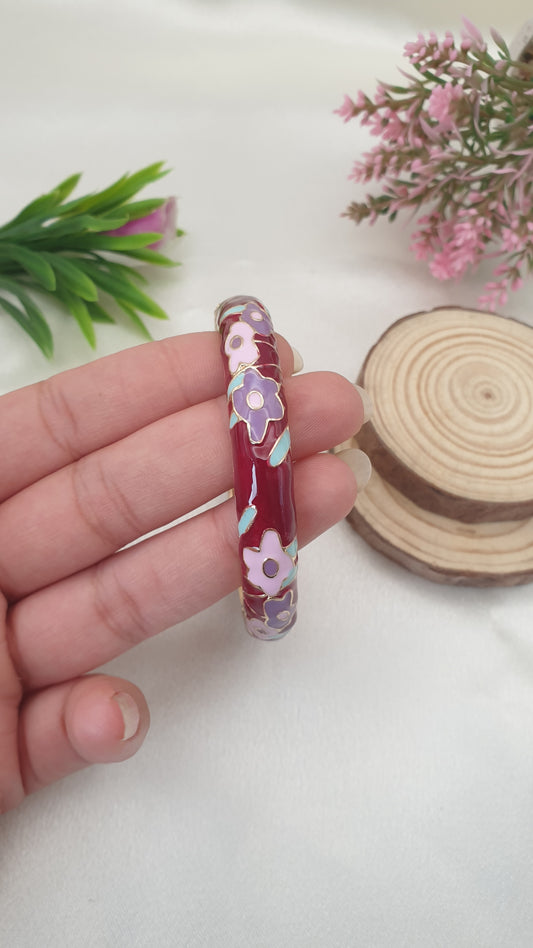Enamel Bangle Bracelet-21