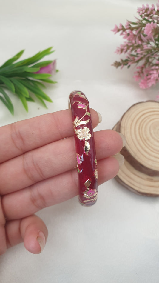 Enamel Bangle Bracelet-50