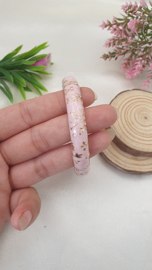 Enamel Bangle Bracelet-6
