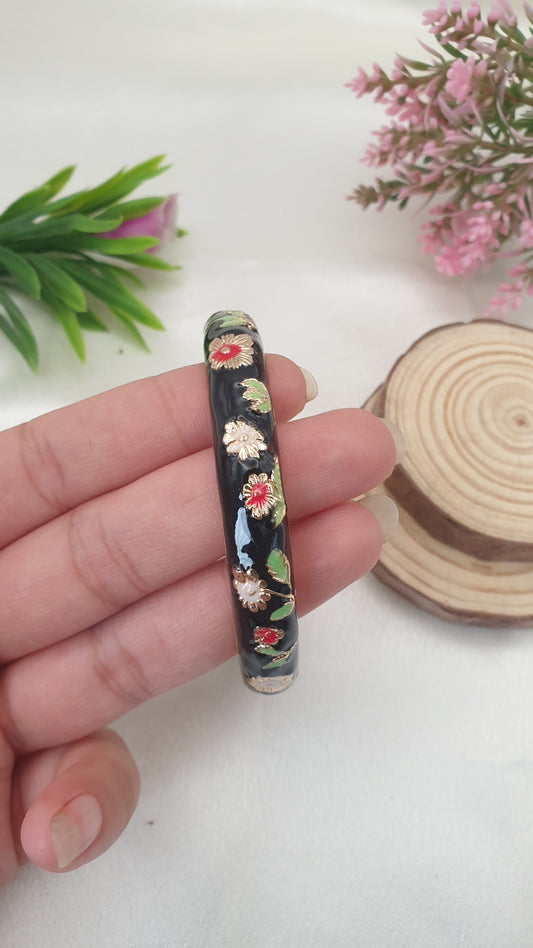 Enamel Bangle Bracelet-7