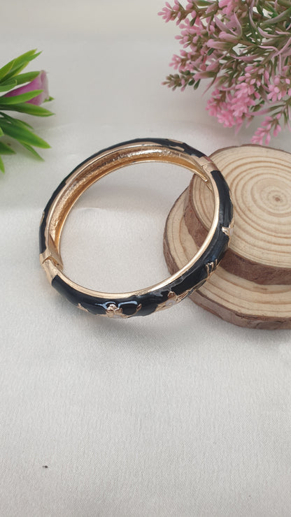 Enamel Bangle Bracelet-2