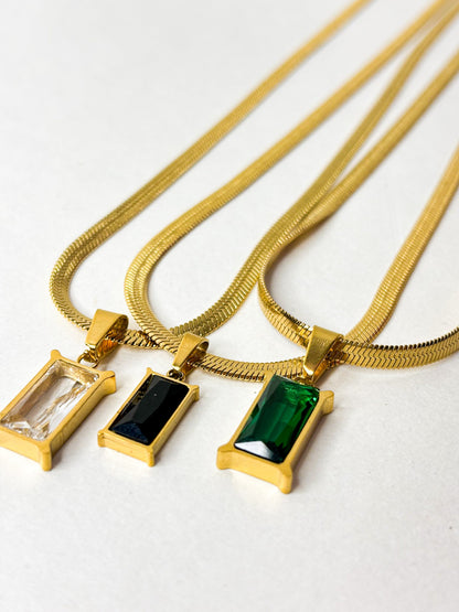 White Chin Pendent