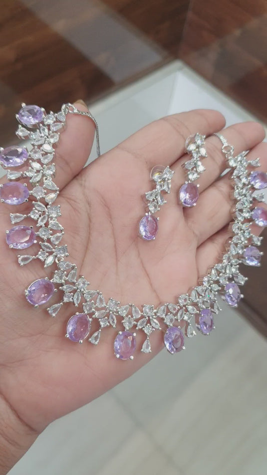American Dimond Necklace-01